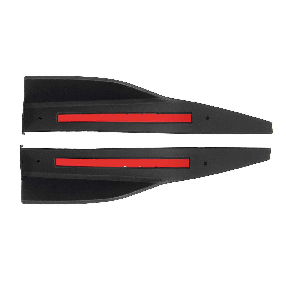 Universele 1 Paar Auto Side Rokken Voor Voor Ford Voor Mustang Stickers Rocker Splitters Diffuser Winglet Vleugels bumper 36cm