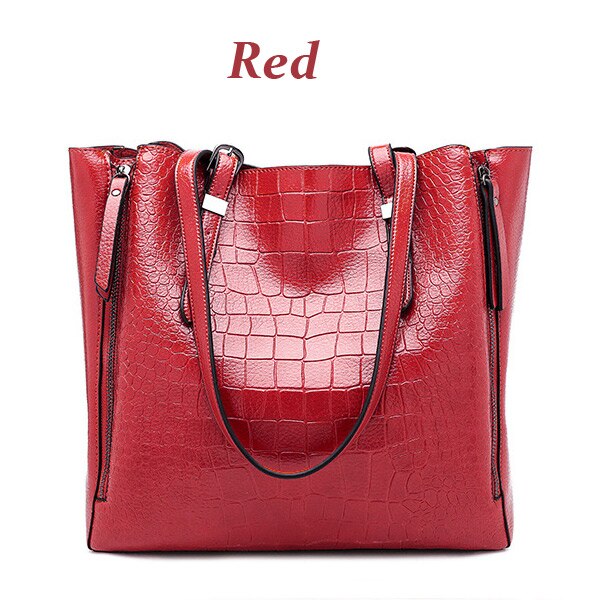 ZMQN Luxus Handtaschen Frauen Taschen Leder Handtasche Schulter Taschen Für Frauen Damen Hand Taschen Bolsa Feminina C647: rot