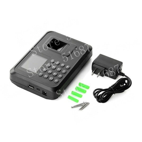 2.4 inch TFT USB Biometric Fingerprint Time Clock Recorder Digital Electronic Employee Attendance Machine A5