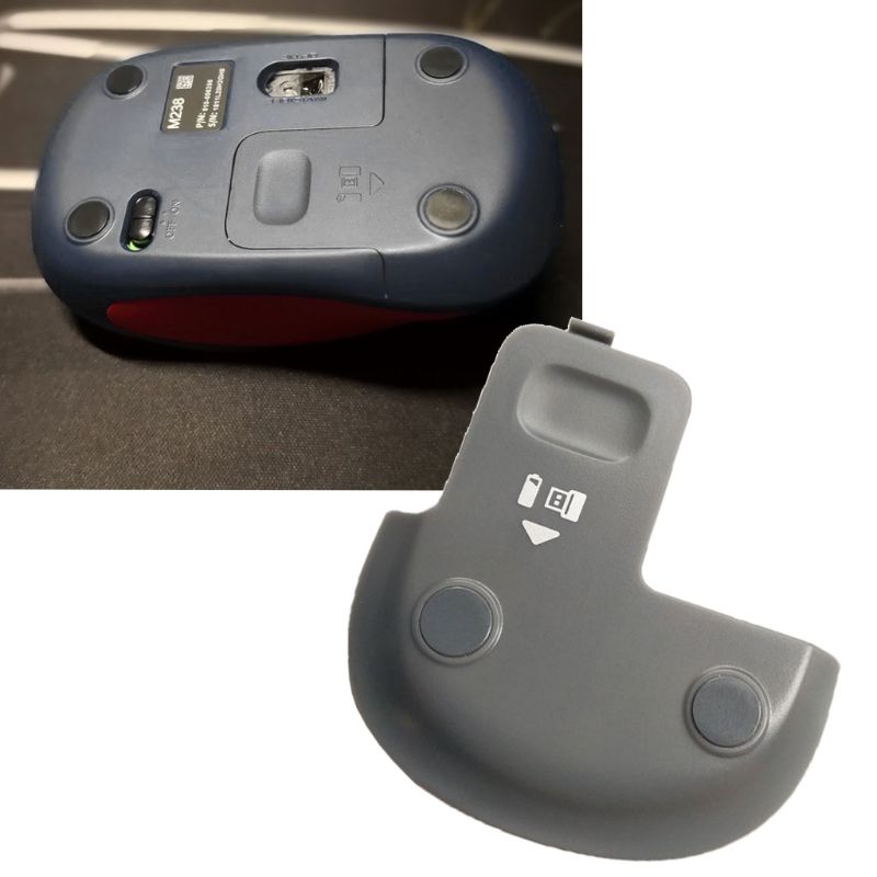 Replacement Mouse Battery Case Cover Mouse Case Shell for logitech M235 M238 M317 Mouse Accessories