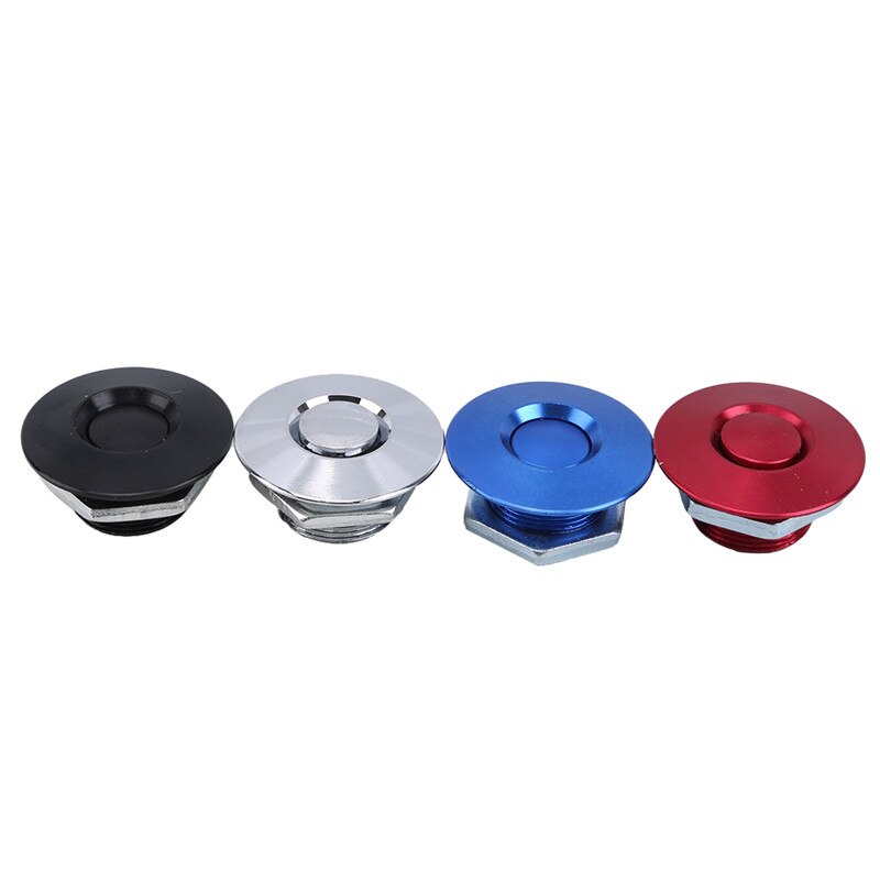 Universal Push Button Billet Hood Pins Lock Clip Kit Engine Bonnets Lock Aluminum Car Engine Cover Lock