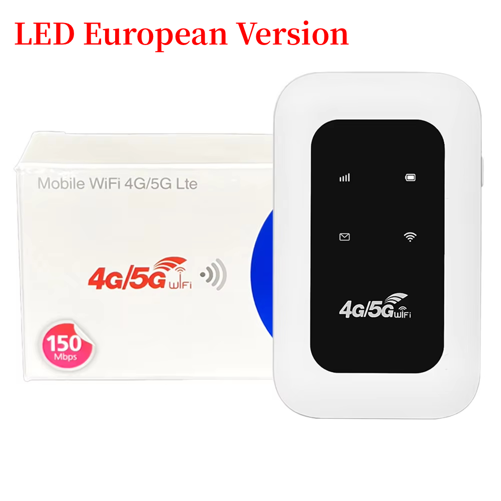 Mobilny router WIFI 4G/5G 150Mbps 4G LTE Router bezprzewodowy 3000mA Przenośny kieszonkowy modem MiFi Mobilny hotspot Wi-Fi z gniazdem karty SIM