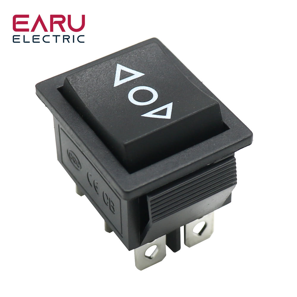1pc diy interruptor de alimentação barco 3 posição 6pin botão travamento com luz da lâmpada kcd4 16a 250vac/20a 125vac on-off-on: Bege