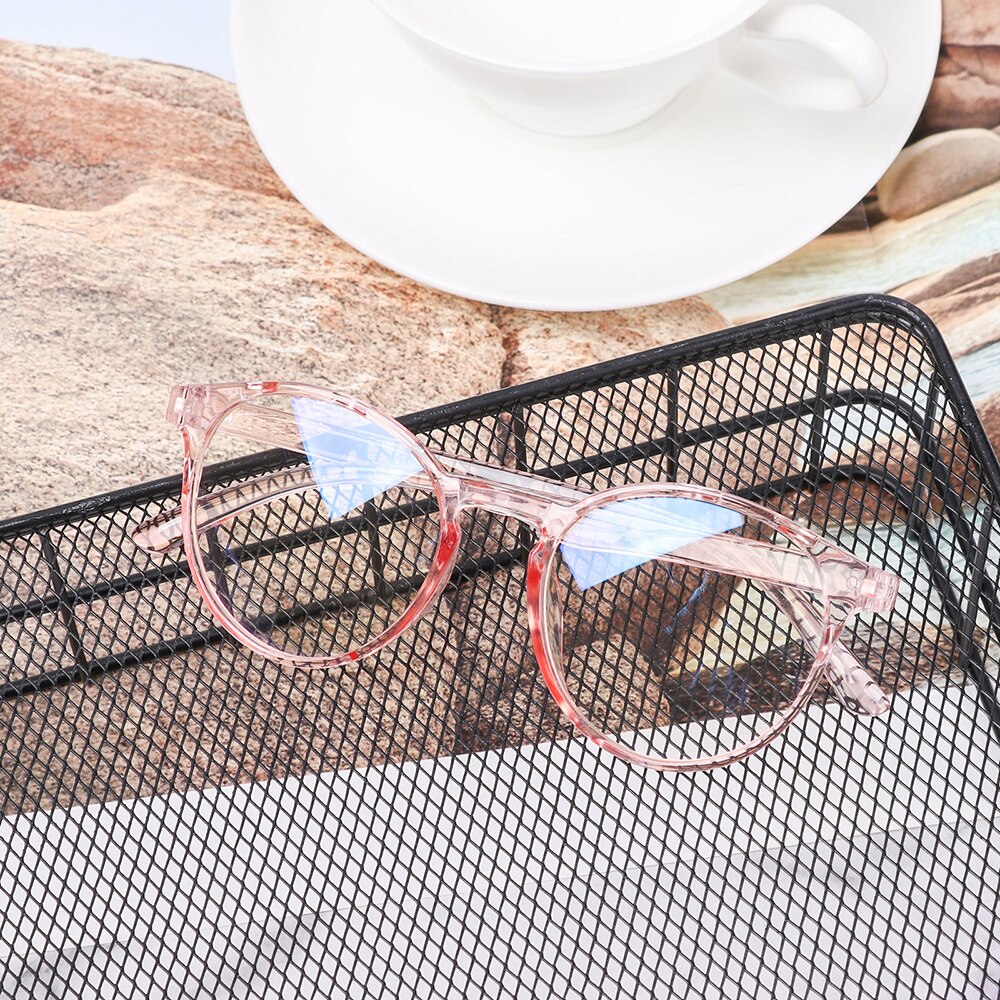 Vintage Blue Film Glasses Anti Blue Rays Glasses Spectacle Frames Radiation Protection Glasses Classic Ultralight Optical Glass