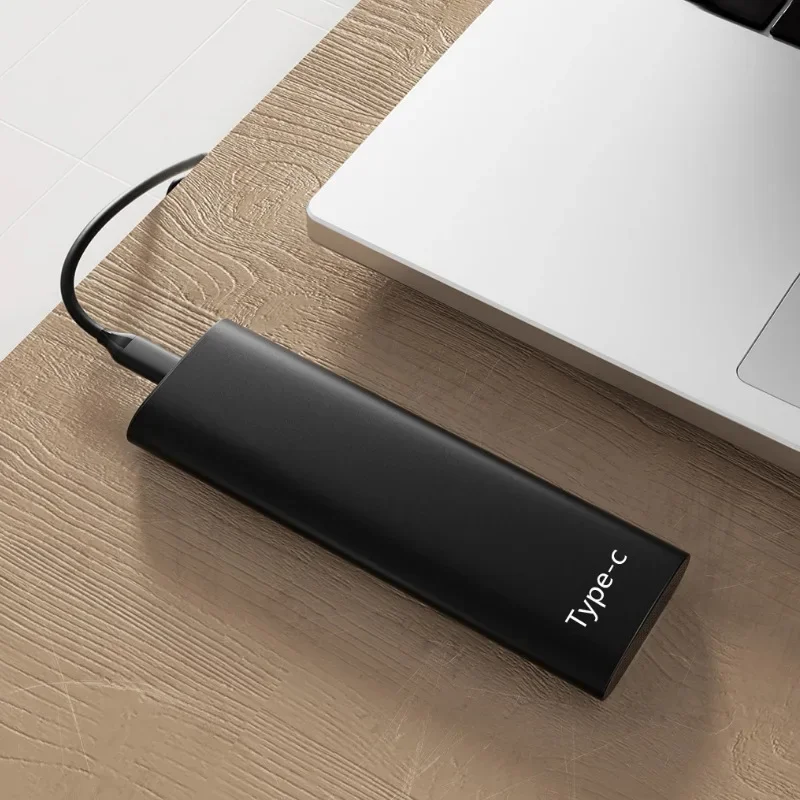 Bärbar ssd 1tb extern hårddisk med hög hastighet 2tb ssd-enhet, usb 3.1 typ-c-lagringsenhet för bärbar/stationär/mac /pc 64gb