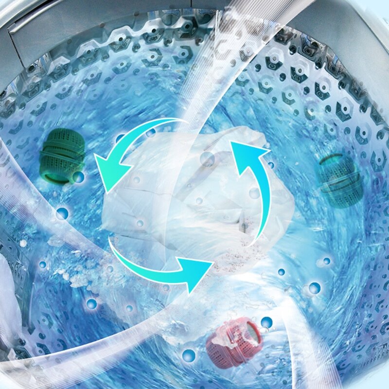 Anti-knotting Laundry Ball Decontamination Ball Eco Magic Hair Removal Washing Ball Machine Cleaning Balls