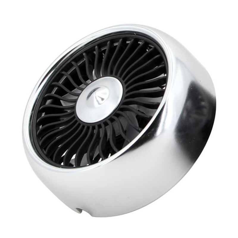 Multi-Functie Auto Airco Ventilator 360 Graden Draaibare 3 Speed Dual Hoofd Usb Auto Air Koelventilator Circulatiepomp auto Levert: C