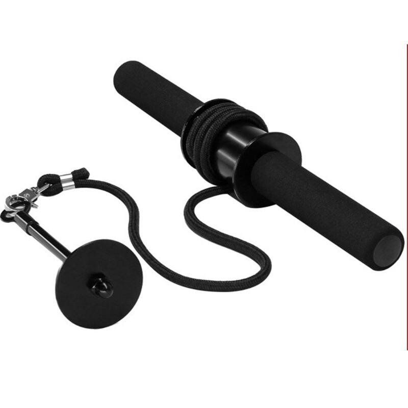 Forearm Wrist Blaster Roller Weight-bearing Rope Arm Curler Hand Curl A0KA
