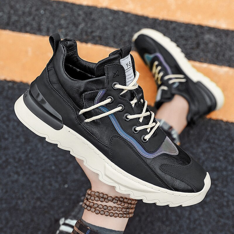 Classic Lace-up Men Sneakers Original Breathable Damping Cotton shoes Thick bottom Outdoor casual shoes High Top Shoes