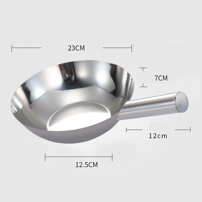 Grande louche à eau en acier inoxydable, outils de chef de cuisine, miroir poli soupe cuillère à lait régime-cuisine, grands ustensiles de capacité: 23cm