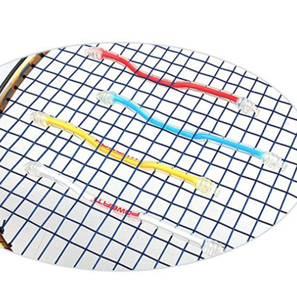 2 Pcs 4 Inch Long Tennis Rackets Vibration Dampener Strips Tennis Racquet Dampers Shock Reducing Strips