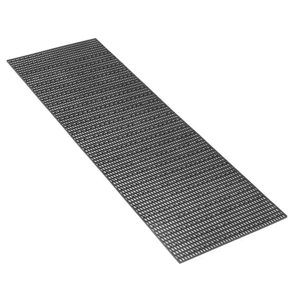 Black ABS Plastic Car Front Bumper Mesh Grille Cover Universal Durable Vehicle Mesh Grill Car Vehicle Black Grille Net