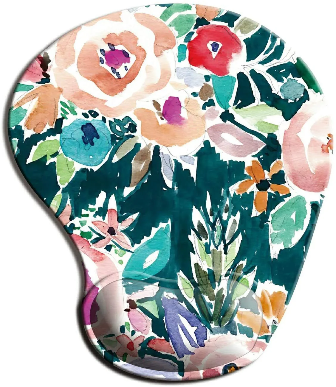 Ergonomic Mouse Pad Wrist Rest Non-Slip Rubber Desk Mat Pad Under Hand Office Mouse Carpet Wristband Wrist Support Accessories: green