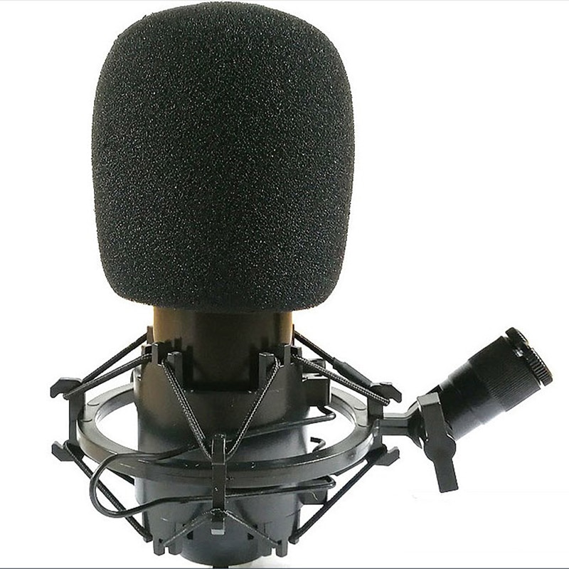 2 Stuks Soft Microfoon Cap Professionele Studio Voorruit Beschermende Grill Shield Microfoon Foam Dikker Mic Cover Spons