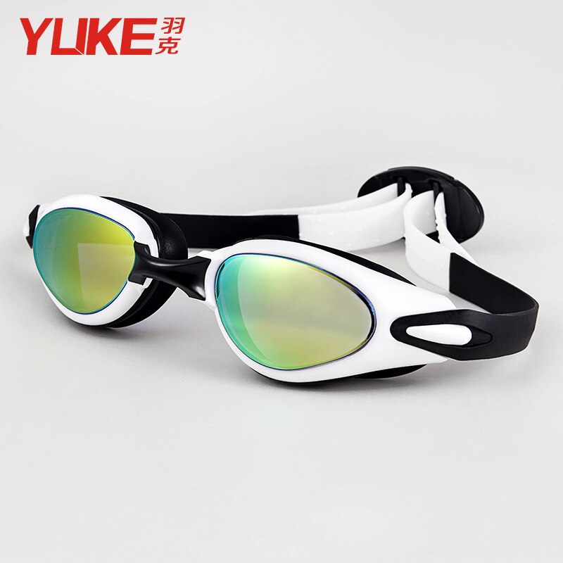 Gafas de natación para hombre y mujer, lentes de protección impermeables, para natación, deportes acuáticos, novedad