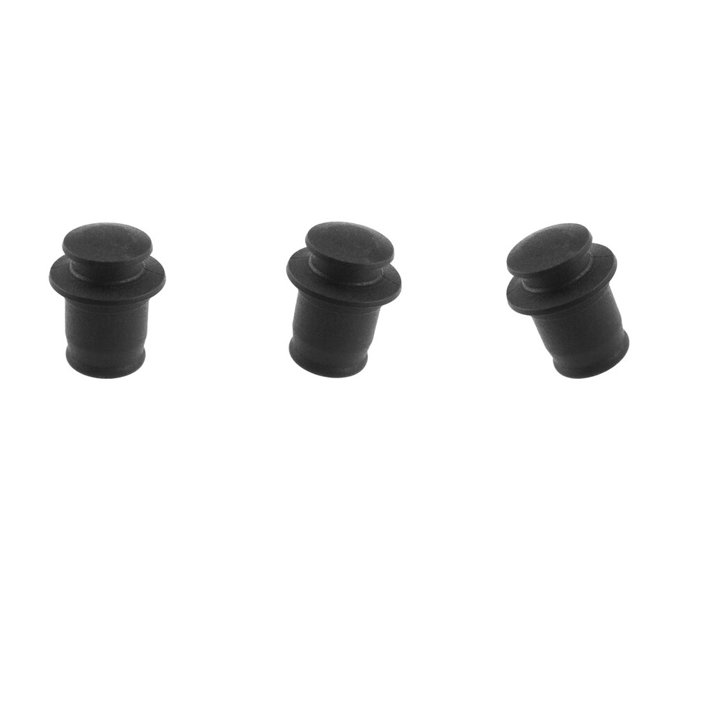 Pack de 3 ABS allume-cigare 12V | Plastique pour voiture, prise d'allume-cigare cache-poussière, capuchon adapté aux prises de briquet, taille 0.83 à 0.87 pouces