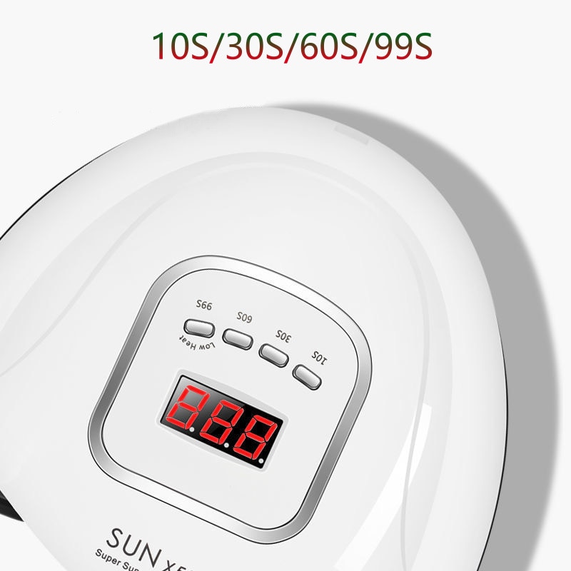 120W SUN X5 Max UV LED Nail Lamp Nail Dryer 57 LEDs Manicure Quick Drying All Nail Gel Polish 10S 30S 60S 99S Powerful Nail Lamp