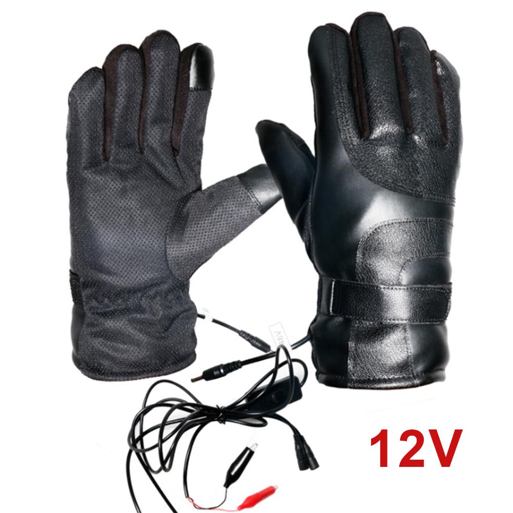 Oplaadbare Elektrische Verwarmde Handschoenen Winter Rijden Hand Warmer Handschoenen Motorfiets Thermische Verwarmde Handschoenen voor Klimmen Wandelen Cyclin