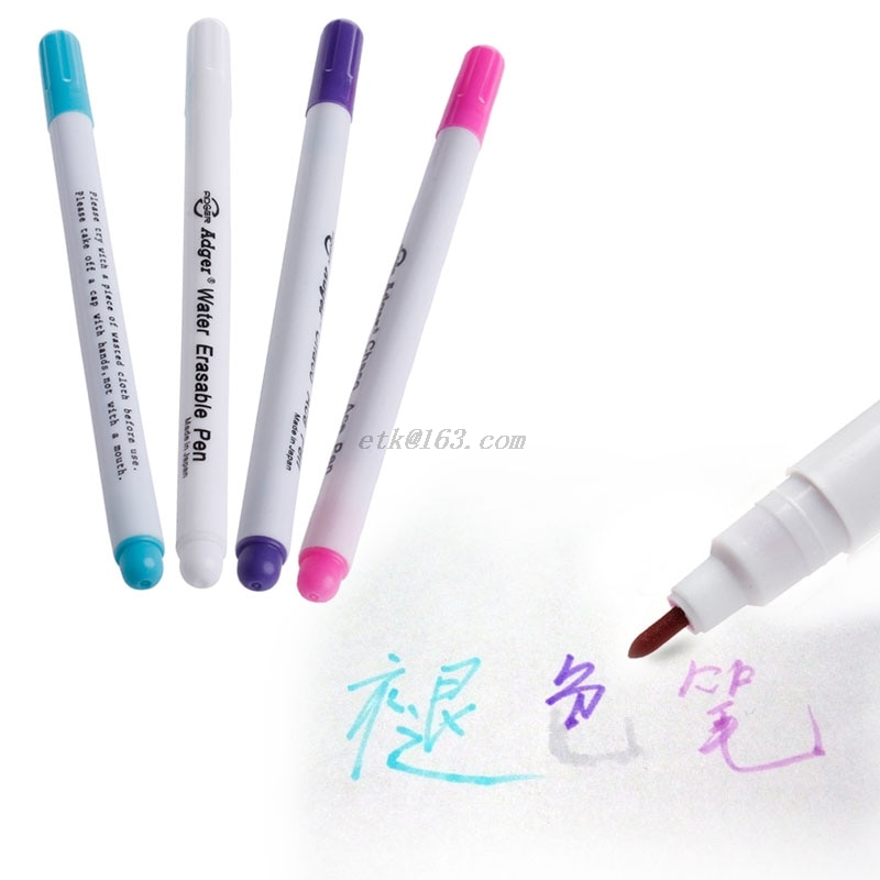 Auto Verdwijnende Pen Water Uitwisbare Stof Marker Pen Markering Notetextile Tool