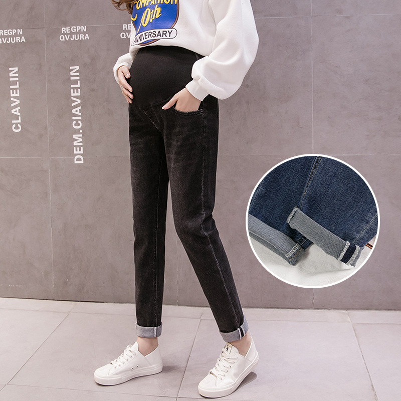 Boyfriend jeans, zwangerschapsbroeken voor zwangere vrouwen, casual losse jeans, zwangerschapsbroeken, zwangerschapskleding