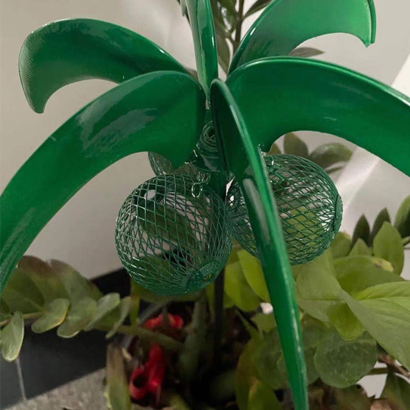 Comedero giratorio para pájaros, alimentadores de malla metálica para pájaros salvajes, molino de viento para colibrí, colgante para exteriores, decoraciones de jardín y patio