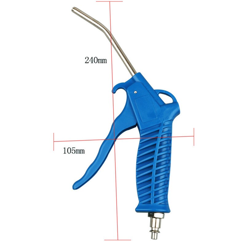 Air Duster Spuitpistool Auto Truck Dust Blower Hoge Druk Reinigen Tool Met T-Connector 5 M Opgerolde Slang auto Accessoires