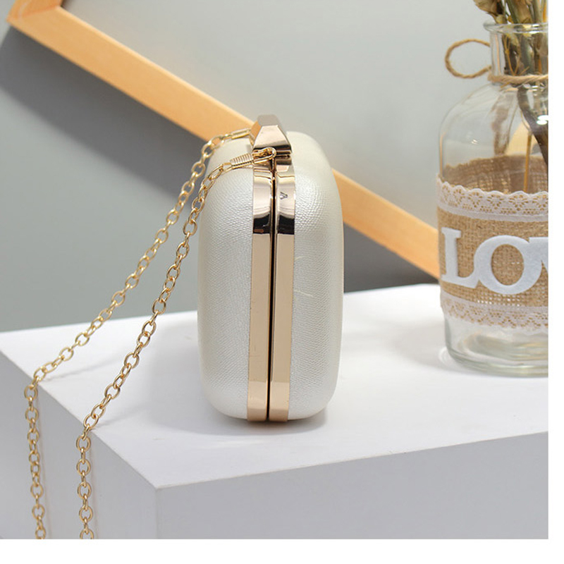 LYKANEFU Dames Avondtasje met Hasp Lock Vrouwen Tas Doos dag Koppelingen Wedding Hand Tas Met Ketting Telefoon Pakket