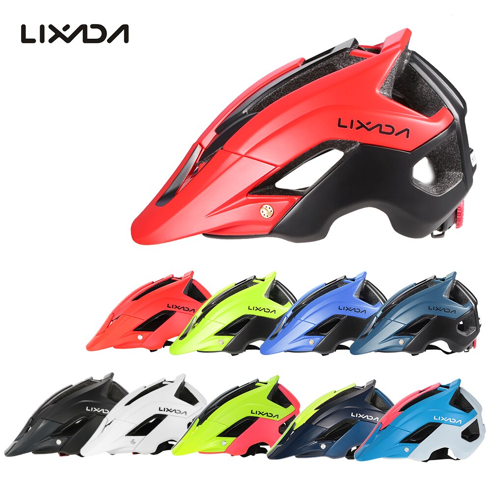 Lixada ultra-let mountainbike cykelcykelhjelm sportsbeskyttelseshjelm 13 ventilationsåbninger til casco bicicleta