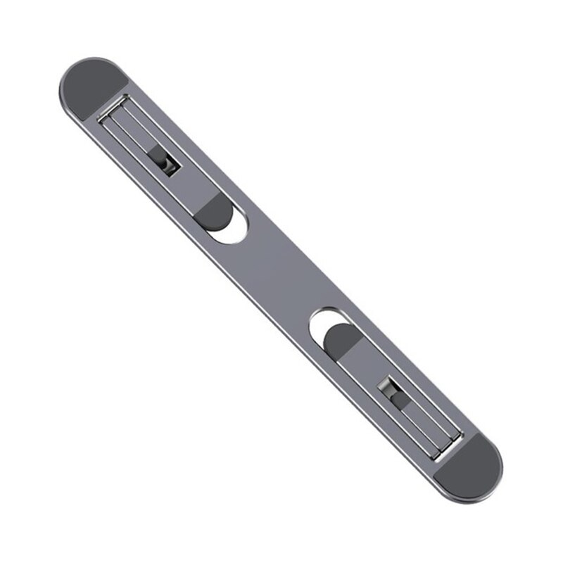 Di alluminio Del computer Portatile Portatile riser Supporto Da Tavolo Pieghevole Supporto di Sostegno taccuino Staffa di base x-In piedi per Macbook 13-17 pollici Ufficio: A