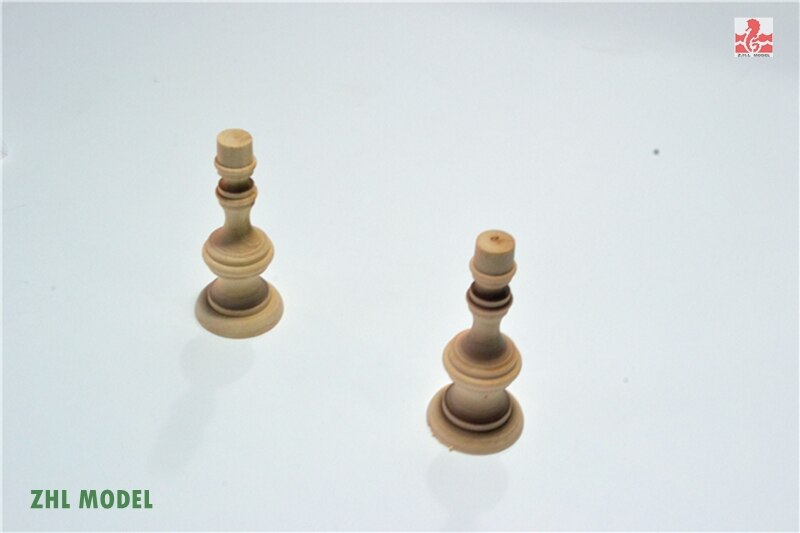 ZHL drewniane filary Model statku