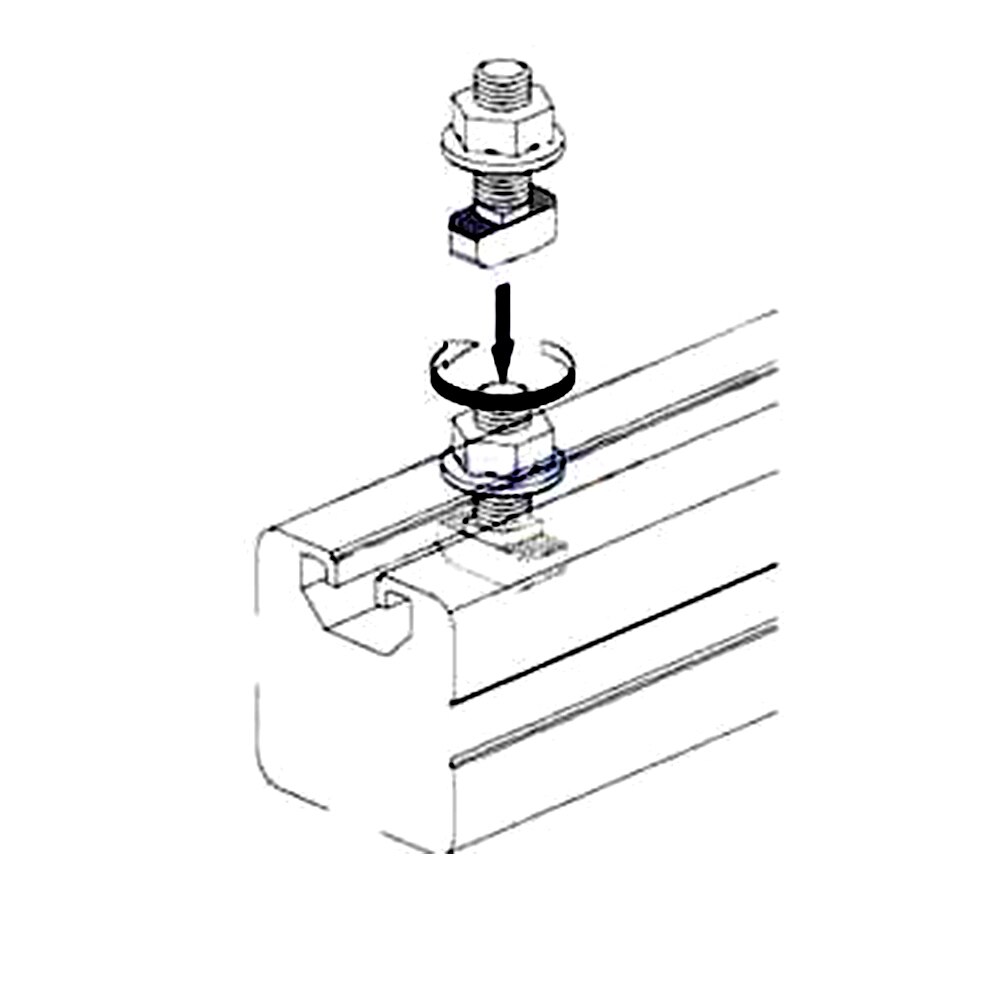 3030 Aluminum Profile Connector Set: 20pcs 3030 Corner Bracket + 40pcs M6 x 16mm T Bolt Screws + 40pcs M6 Hex Flange Nuts