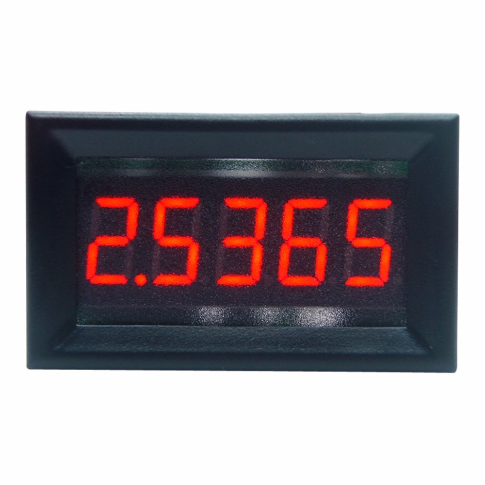 DC 0-5.0000mA (5mA) Digital Ammeter 5-digits Current Meter Panel Guage 0.36 inch