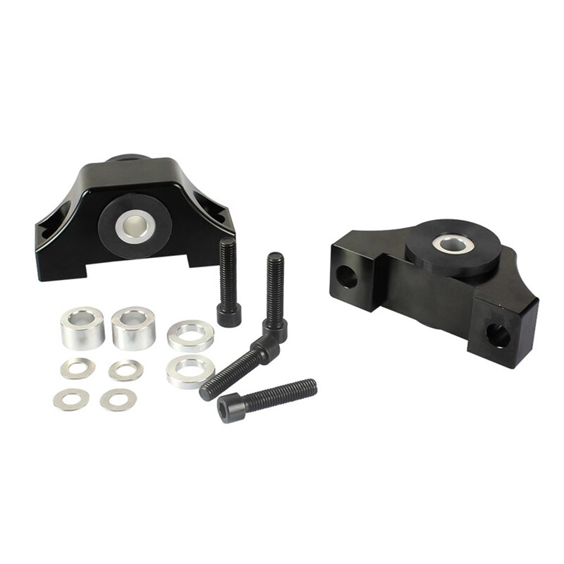 Kit de montage de couple de moteur en aluminium, pour Honda Civic EG EK Jdm D15 D16 B16 B20 1992 – 2000, accessoires de voiture: Black