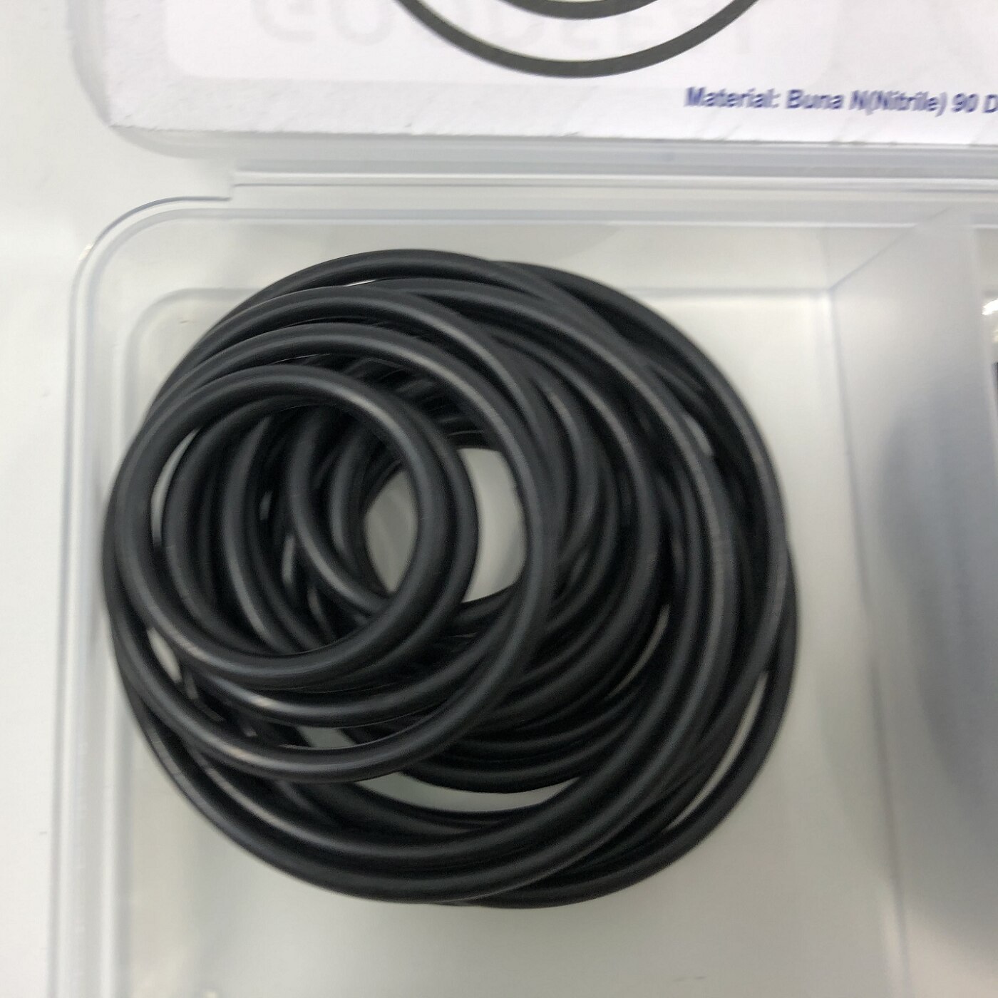 Rubber O-Ring Assortment SAE Inch O-ring kit 70PCS NBR90 Replacement Hydraulic O-Rings KIT