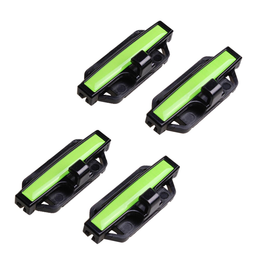 Pinza de retención para cinturón de seguridad de coche, ajuste cómodo de cuello y hombro, hebilla de tope de seguridad para niños, color blanco, 4 Uds.: Green