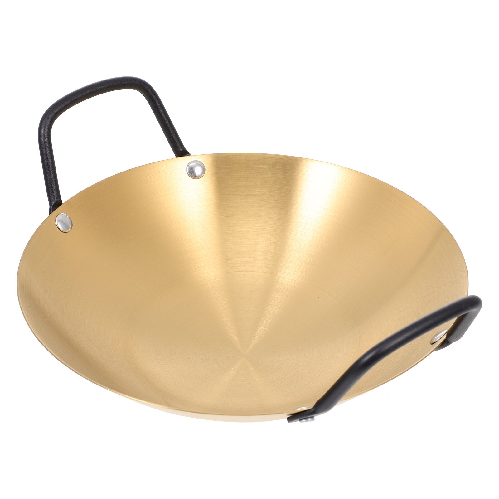 Korean Style Stainless Steel Dry Pot Non-stick Cooking Pot Kitchen Cooking Utensil