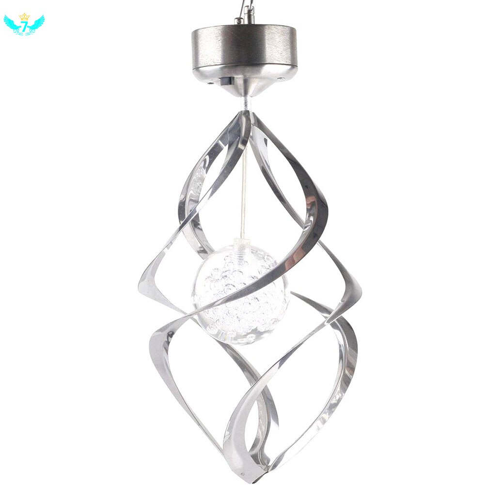 SOLAR POWERED COLOUR CHANGING SATURN WIND SPINNER LIGHT HANGING GARDEN OUTDOOR HTML
