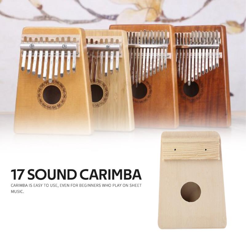 10 Keys Kalimba DIY Kit basswood Body Thumb Piano African Traditional Musical Instrument for Beginner Children Kids