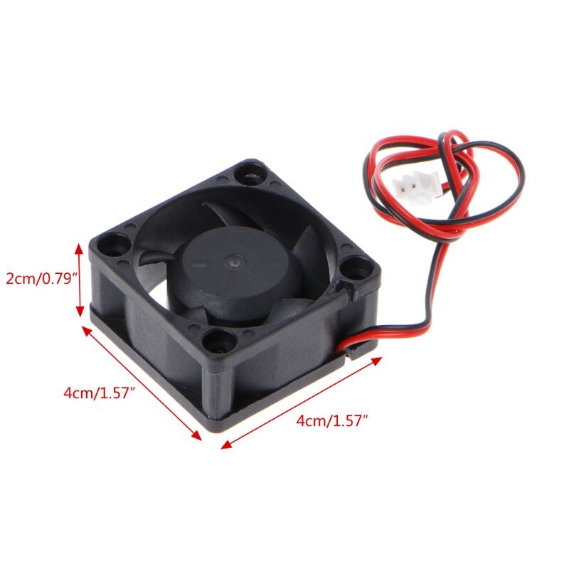 Cooling Fan 40x40x20mm DC 24V 2-Pin Cooler Brushless Mini Cooling Fan 4020 40JB