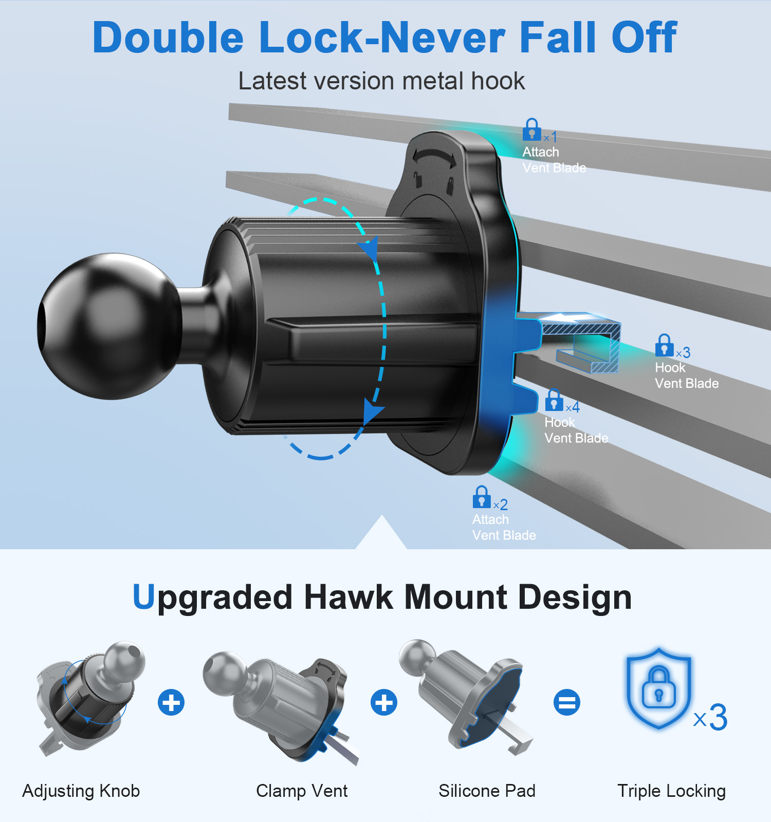 Magnetische Telefoonhouder Voor Auto-Ontluchting [Nooit Blokkeren] Universele Telefoonhouders Voor Uw Auto Handsfree Mobiele Telefoon Auto Mount