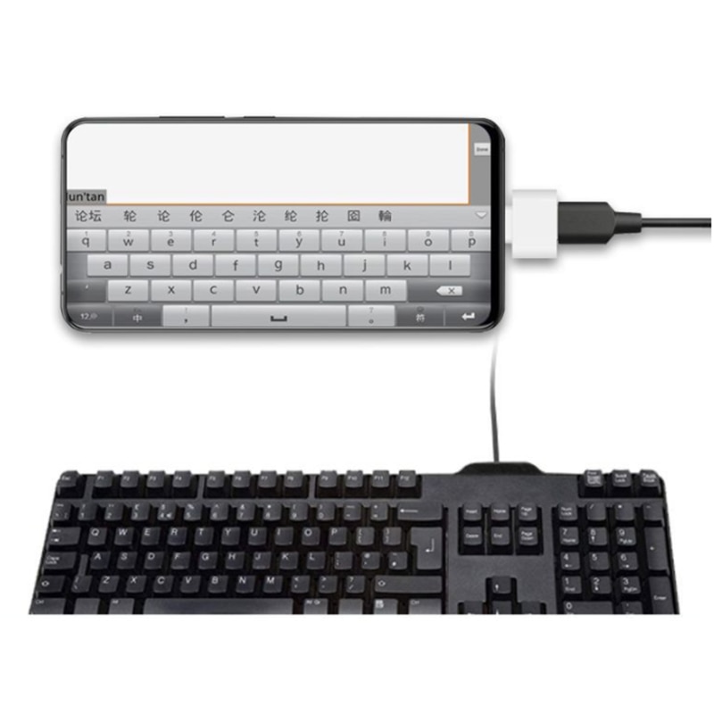 Micro USB OTG Adapter Male To USB 2.0 Female Connector Data Portable OTG Converter for Samsung Android Mobile Phone Converters