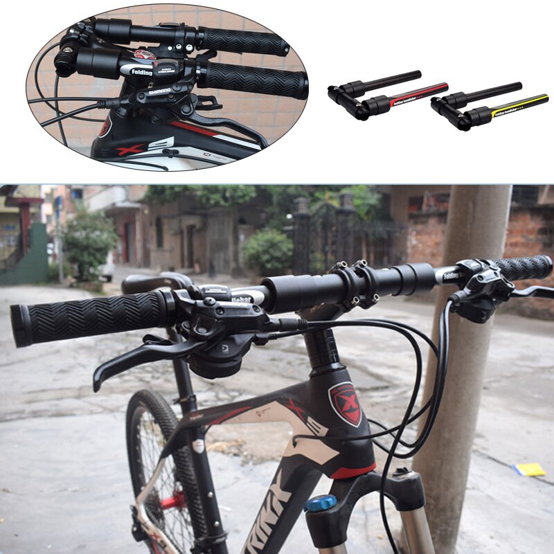 Manillar plegable para patinete eléctrico, accesorio para manillar delantero de bicicleta montañosa, recto, reacondicionado