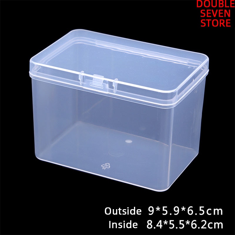 Caja de plástico rectangular de PP de 9cm, caja de... – Grandado
