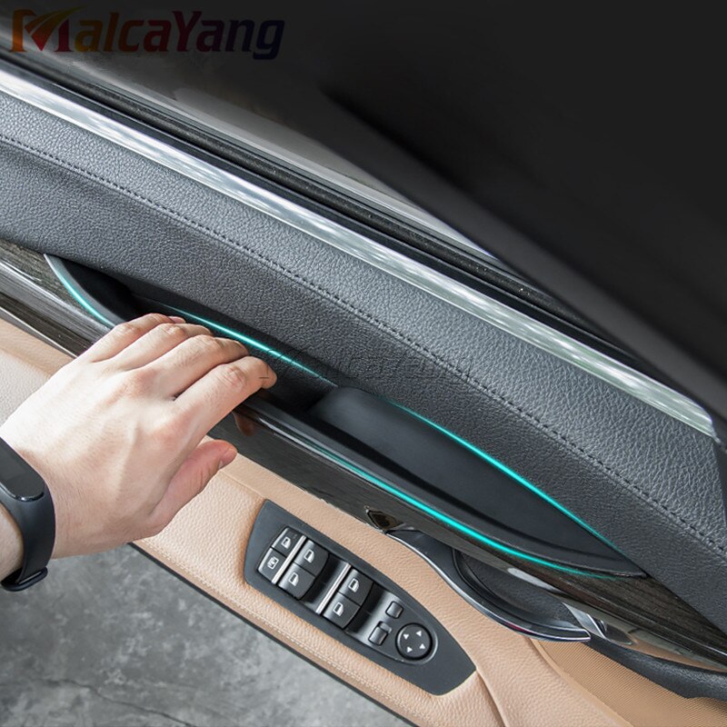 Wewnętrzny montowany na drzwiach samochodu uchwyty robić bmw serii 7 f01 f02 LHD RHD wysokiej jakości drzwi samochodowe wnętrze lewa klamka robić drzwi prawych lepsza wymiana