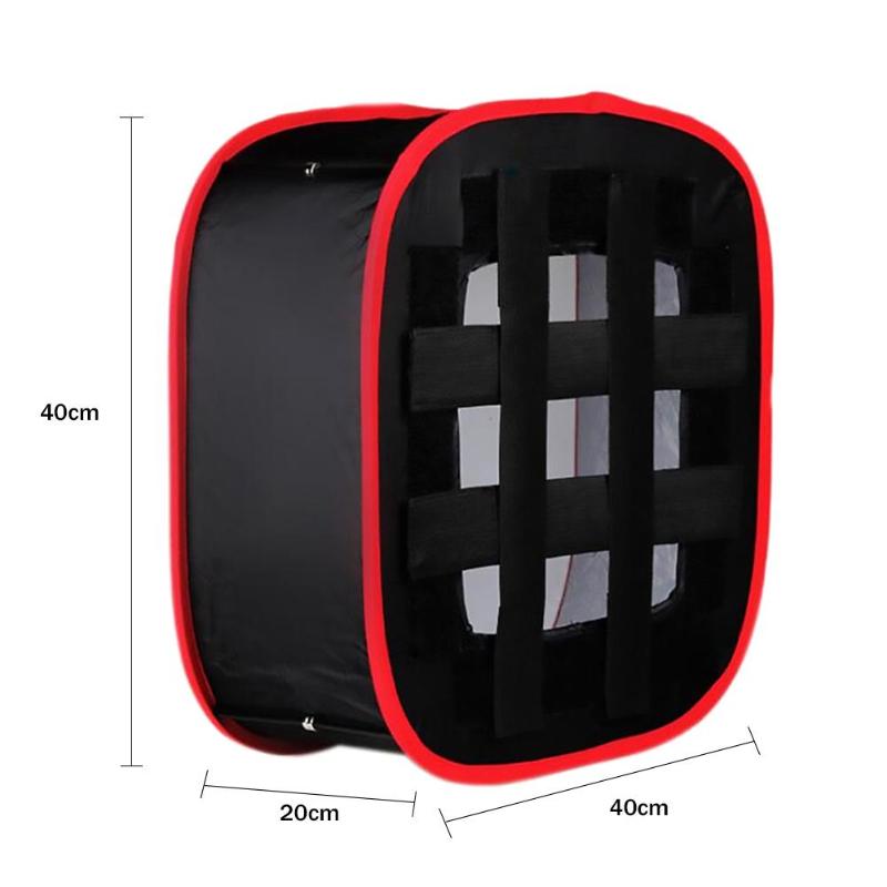 Portable LED Softbox 40x40cm Collapsible Softbox LED Light Panel Diffuse Light Room for Yongnuo YN600 YN900 Lighting Modifier
