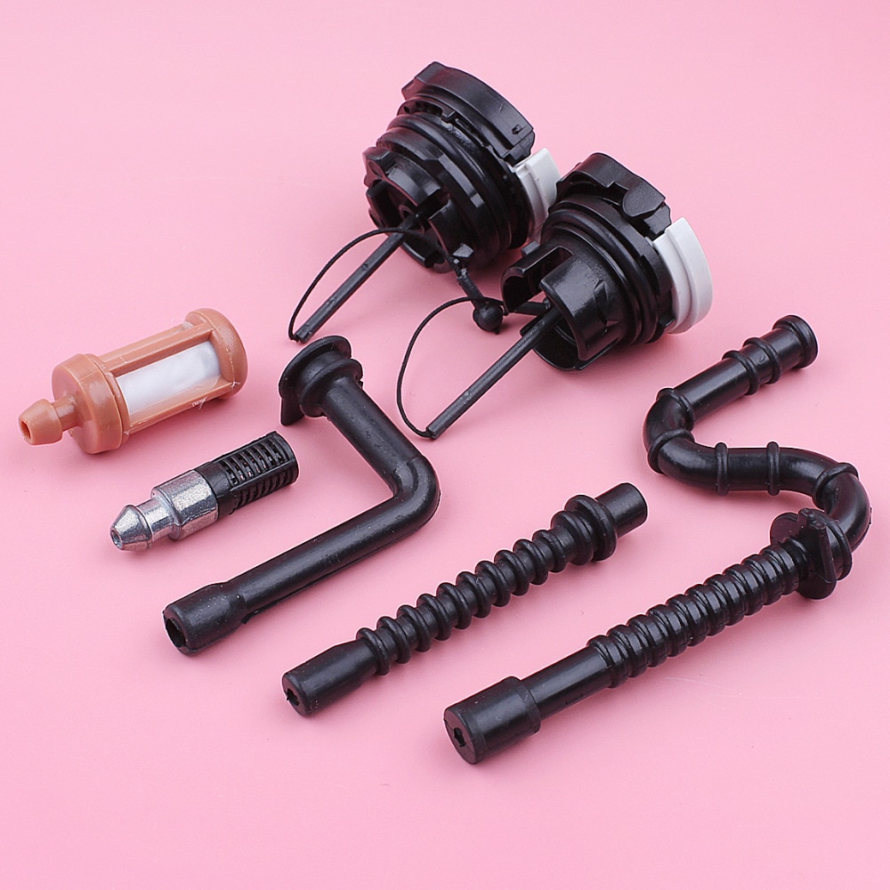 Kit de bouchon de réservoir pour Stihl MS260 026 MS 260, remplacement de tronçonneuse, pièce de rechange pour outils de jardinage, filtre à huile