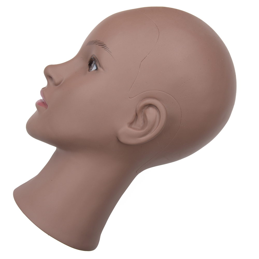 1pcs Wig Head Soft Teaching Head Female Mannequin Head For Making Wigs ，Display Wigs Manikin Head Training Head without Hair