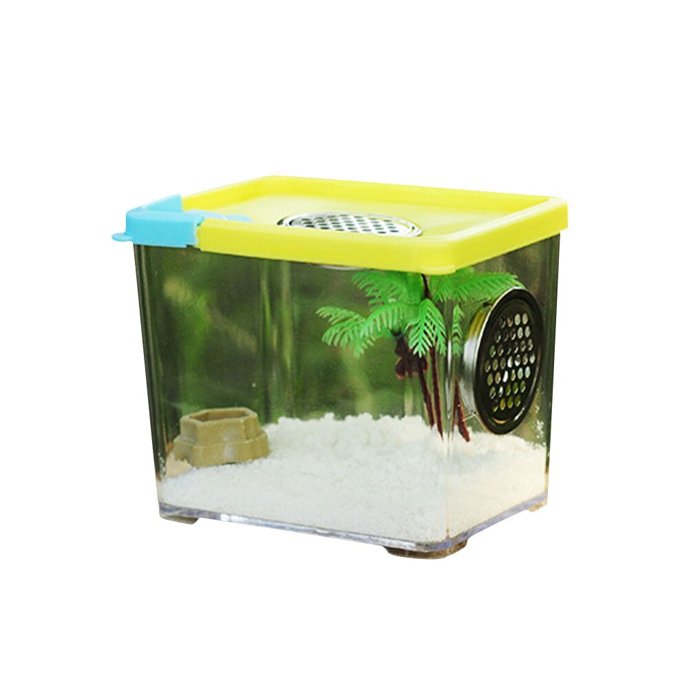 Universal Pet Supplies Reptile Breeding Box Clear Acrylic Reptile Terrarium Feeding Box For Spider Scorpion Snake Reptile Insect