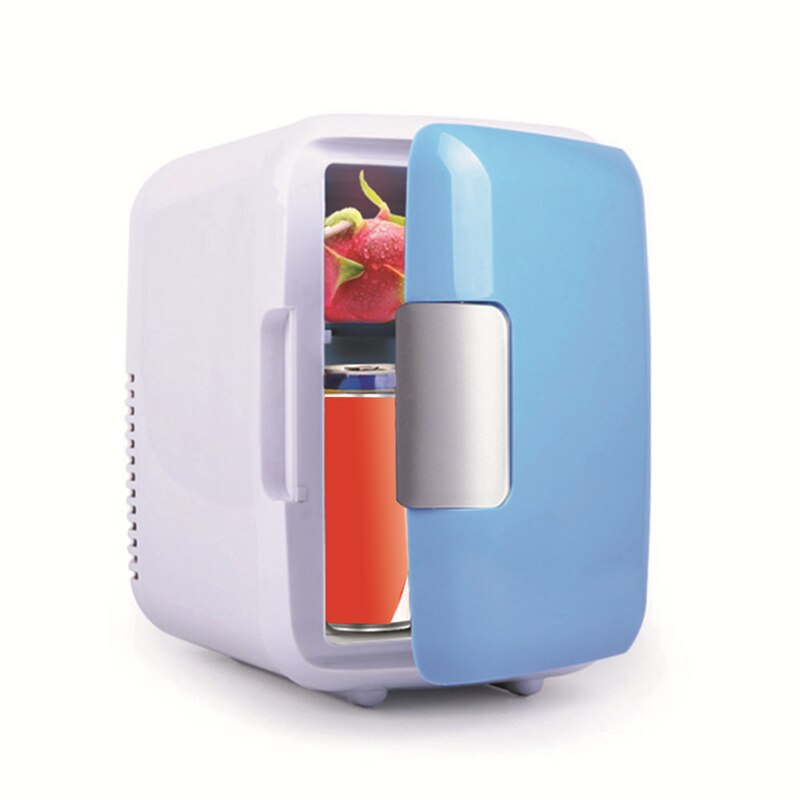 Mini nevera portátil para coche, refrigerador de viaje para el hogar, 12V, 220V, calentador automático, caja de refrigeración de doble uso para oficina, 4L