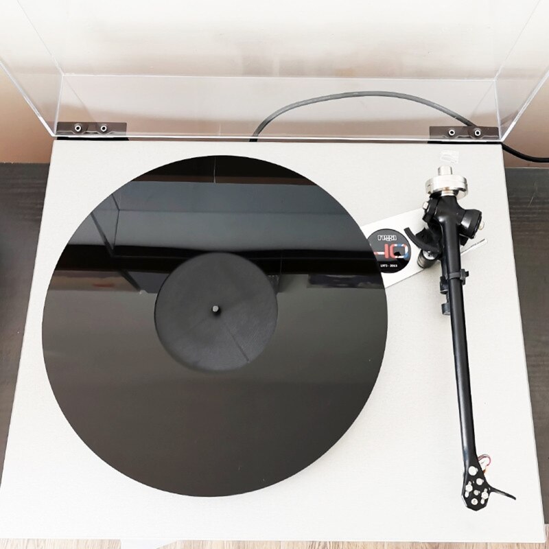 Tappetino antiscivolo in vinile LP antistatico da 12 pollici 3MM per giradischi R9JB